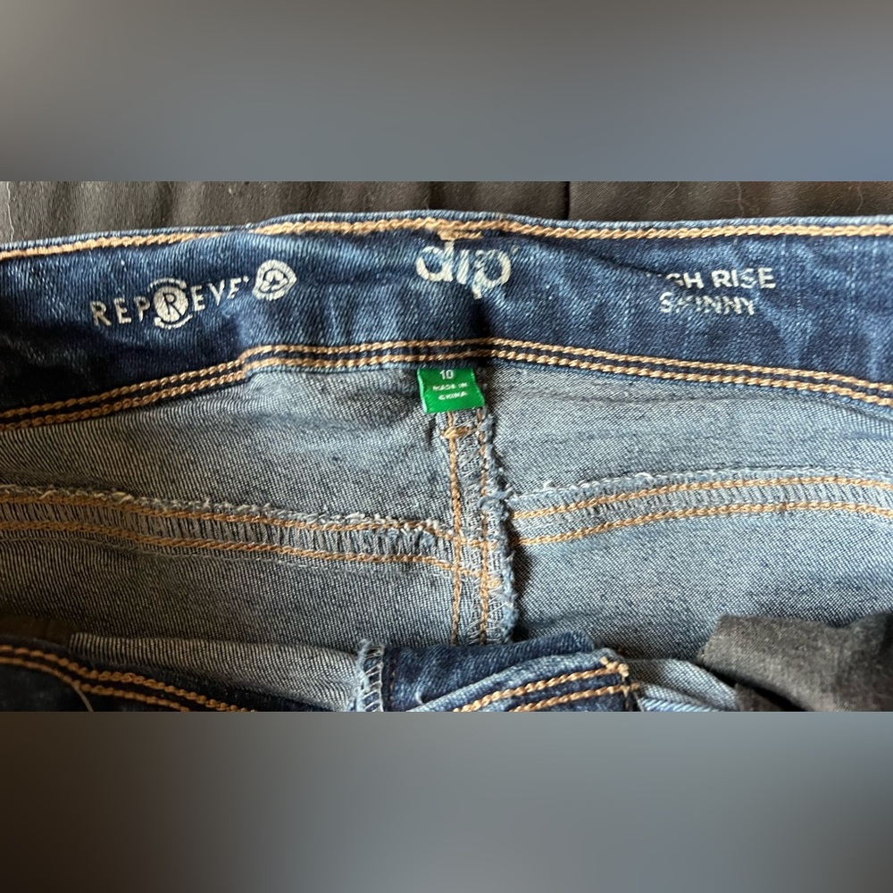 Repreve High Rise Skinny Jeans